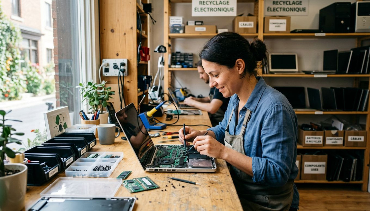 Comment l'expertise locale en réparation informatique favorise-t-elle l'écologie ?
